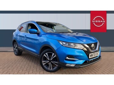 Nissan Qashqai 1.3 DiG-T N-Connecta 5dr [Glass Roof Pack] Petrol Hatchback